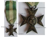 Italy WWI Military Cross for Long Service XVI for 16 Years for NCOs Marked 800