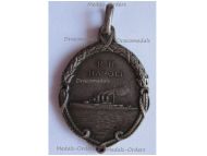 Italy WWI RN Napoli Battleship Patriotic Medal 1908 by Johnson
