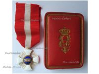 Italy WWI Order of the Italian Crown Knight's Cross King Vittorio Emanuele III Boxed by Cravanzola