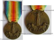 Italy WWI Victory Medal by Johnson Official Type 2