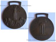 Italy WWI Victory Interallied Medal Maker Johnson Laslo Official Type 2