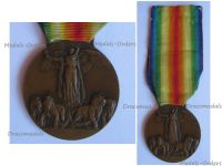 Italy WWI Victory Medal Official Type 4 by Orsolini Without Maker