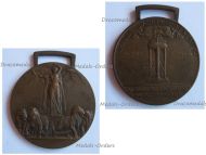 Italy WWI Victory Interallied Medal Maker Sacchini Laslo Official Type 1