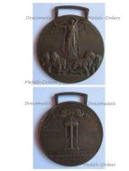 Italy WWI Victory Medal by Sacchini Laslo Official Type 1