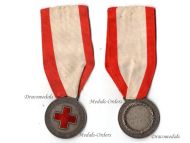 Italy WWI Red Cross Nurse School Medal Named 1919