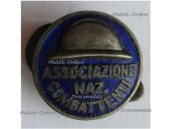 Italy WWI Badge of the Italian National Association of Combatants and Veterans 1919 1923 by Johnson