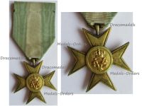 Italy WWI Gilt Military Cross for Long Service XXV for 25 Years for NCOs 1900 1912