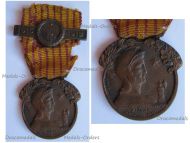 Italy WWI Medal for the War Invalids with Clasp 1915 1918 Type A by Pozzi 