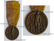 Italy WWII MVSN Blackshirts March on Rome Medal 1922 by Lorioli Castelli Named