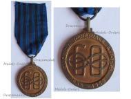 Italy WWI Commemorative Medal of the 60th Infantry Regiment for the Ethiopian Campaign 1935 1936 Signed MF