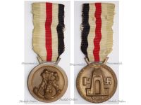 NAZI Germany Italy WWII Afrika Korps Medal for the Joint Italo-German Operations in North Africa 1942 1943 by De Marchis & Lorioli