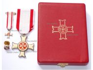 Maltese Sovereign Military Hospitaller Order of Saint John of Jerusalem Rhodes & Malta Knight's Set Order pro Merito Melitensi Boxed by Cravanzola