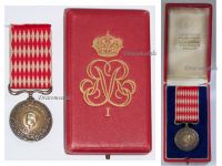 Monaco Medal of Honor 1st Class Issue of Prince Rainier III 1952 Boxed by Aubert