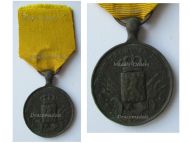  Netherlands Medal for Long Honorable & Faithful Military Service for the Army 1st Type 1825 1851