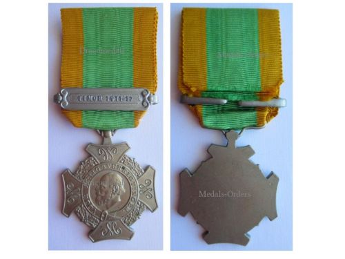 Netherlands Expedition Cross with Timor 1911-17 Clasp