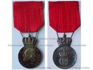 Norway King Olav V Silver Memorial Medal 1991 by Hansen