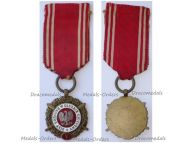 Poland Long Service Medal for the Armed Forces Bronze Class for V Years 1951 1960