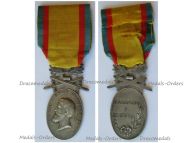 Romania WWI Medal for Bravery Manhood & Loyalty with Swords Silver Class 1916 1947