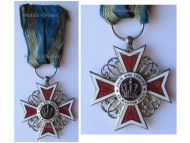 Romania WWI Order of the Romanian Crown Knight's Civil Division 1st Type 1881 1932