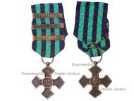 Romania WWI Commemorative War Cross 1916 1918 with 3 Clasps (Marasti, Carpati, Dobrogea) 
