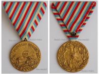 Serbia 1st Balkan War Commemorative Medal 1912 1913 by Huguenin Freres