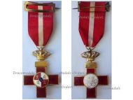 Spain WWII Order Military Merit Cross with Red Distinction General Franco 1938 1975