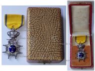 Sweden WWI Royal Order of the Sword Silver Cross by Carlman Boxed 