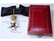 Sweden WWI Order North Star Commander's Cross by Carlman Boxed Marked 800