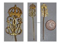 Sweden WWII Badge Royal Guard Regiment King Gustaf VI Adolf 1950 Stickpin