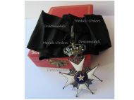Sweden WWI Order North Star Commander's Cross by Carlman Boxed