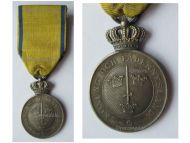 Sweden WWI Royal Order of the Sword Silver Medal Dated 1929 King Gustav V Issue