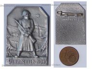 Switzerland WWII Soldier's Badge Christmas 1939 by Paul Kramer