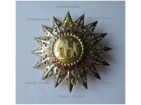 Thailand Most Exalted Order White Elephant Grand Cross Breast Star 1st Class