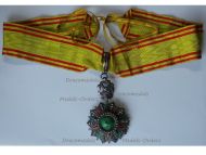 Tunisia WWI Order of Nichan Iftikhar Commander's Star Muhammad V an-Nasir Bey 1906 1922 by Artus Bertrand