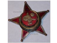 Turkey Ottoman Empire WWI Gallipoli Star 1915 for Officers Turkish Type Marked BB&Co