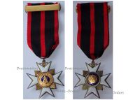 Vatican WWII Order of St Sylvester Knight's Cross, Silver 929, c.1930s
