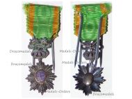 Vietnam WWI Imperial Order of the Dragon of Annam Knight's Star MINI (French Indochina)