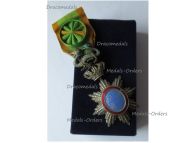 France Indochina WWI Order of the Dragon of Annam Officer's Star Boxed (French Indochina)