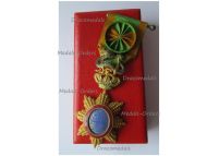 France Indochina WWI Order of the Dragon of Annam Officer's Star Boxed (French Indochina)