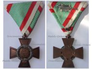 Hungary WWII Fire Cross 1941 for Non Combatants 1942 Issue