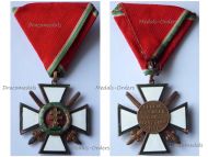 Hungary WWII Order of Merit Cross 4th Class with Swords 1922 1944 Military Division