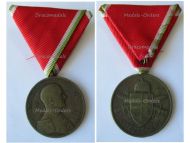 Hungary WWII Admiral Horthy's Silver Medal for Bravery 1939 1944 by Beran