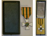 Luxembourg WWI Order of the Oak Crown Knight's Cross Boxed