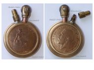 Britain WWI Trench Art Lighter King George V and British Penny Coin 1907