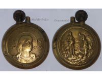 France WWI Trench Art Patriotic Petrol Lighter Joan of Arc and The Angelus of Millet
