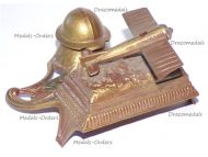 France WWI Patriotic Inkwell Morane Saulnier Type N by Ouveb
