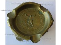 France WWI Trench Art Patriotic Ashtray Heroes of Verdun