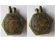 France WWI Trench Art Propaganda Petrol Lighter Crown Prince Wilhelm Verdun Paris 1914 1918