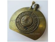 Germany WW1 Trench Art Petrol Lighter "Gott mit Uns" – German Army Soldier Buckle Form, Semicircular Type