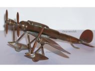 Italy WWII Trench Art Seaplane Cant Z.507B Airone (Heron) Spanish Civil War 1936 1939